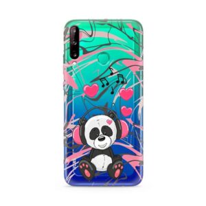 Futrola ULTRA TANKI PRINT CLEAR za Huawei P40 Lite E ND0096