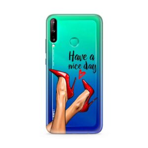 Futrola ULTRA TANKI PRINT CLEAR za Huawei P40 Lite E ND0098