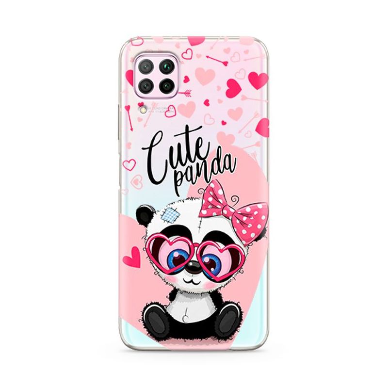 Futrola ULTRA TANKI PRINT CLEAR za Huawei P40 Lite ND0090