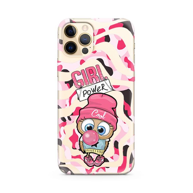Futrola ULTRA TANKI PRINT CLEAR za Iphone 12/12 Pro (6.1) ND0091