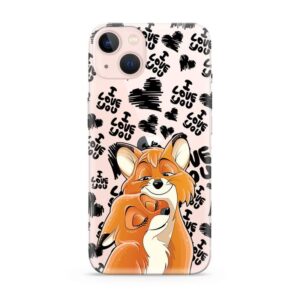 Futrola ULTRA TANKI PRINT CLEAR za Iphone 13 (6.1) ND0085