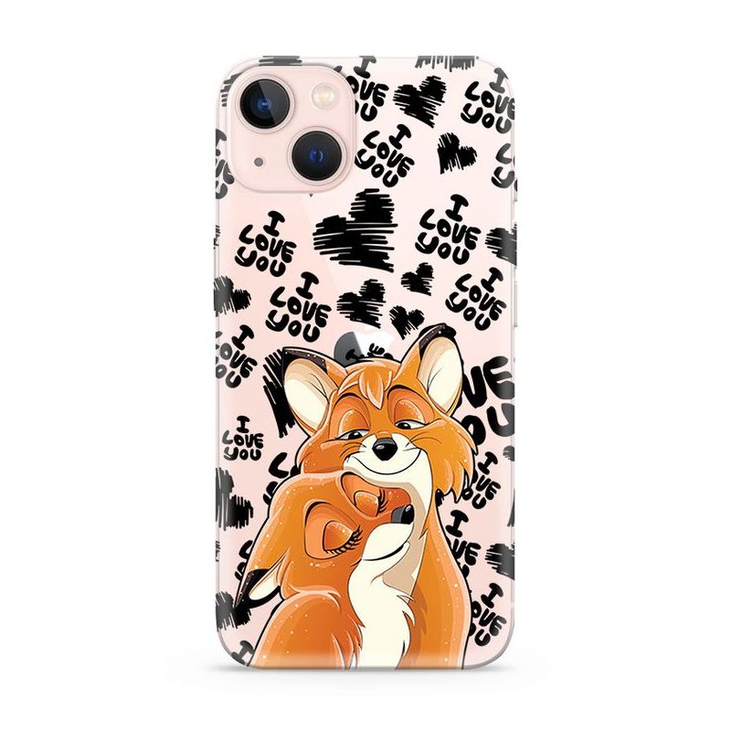 Futrola ULTRA TANKI PRINT CLEAR za Iphone 13 (6.1) ND0085