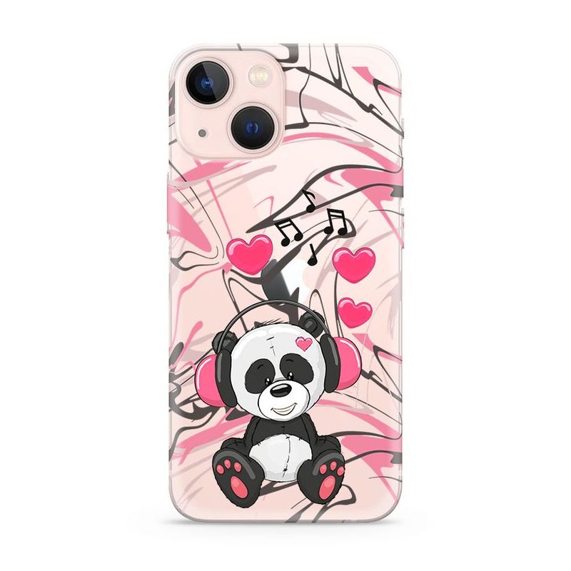 Futrola ULTRA TANKI PRINT CLEAR za Iphone 13 mini (5.4) ND0096