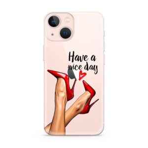 Futrola ULTRA TANKI PRINT CLEAR za Iphone 13 mini (5.4) ND0098