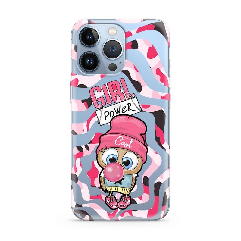 Futrola ULTRA TANKI PRINT CLEAR za Iphone 13 Pro (6.1) ND0091