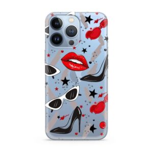 Futrola ULTRA TANKI PRINT CLEAR za Iphone 13 Pro (6.1) ND0095