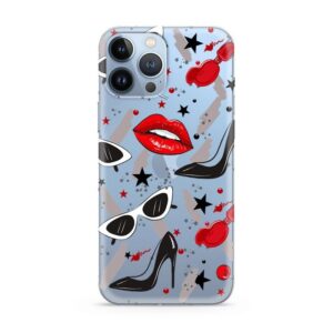 Futrola ULTRA TANKI PRINT CLEAR za Iphone 13 Pro Max (6.7) ND0095