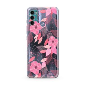 Futrola ULTRA TANKI PRINT CLEAR za Motorola Moto G40/Moto G60 ND0094