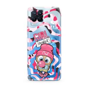 Futrola ULTRA TANKI PRINT CLEAR za Realme 8 4G /8 Pro ND0091