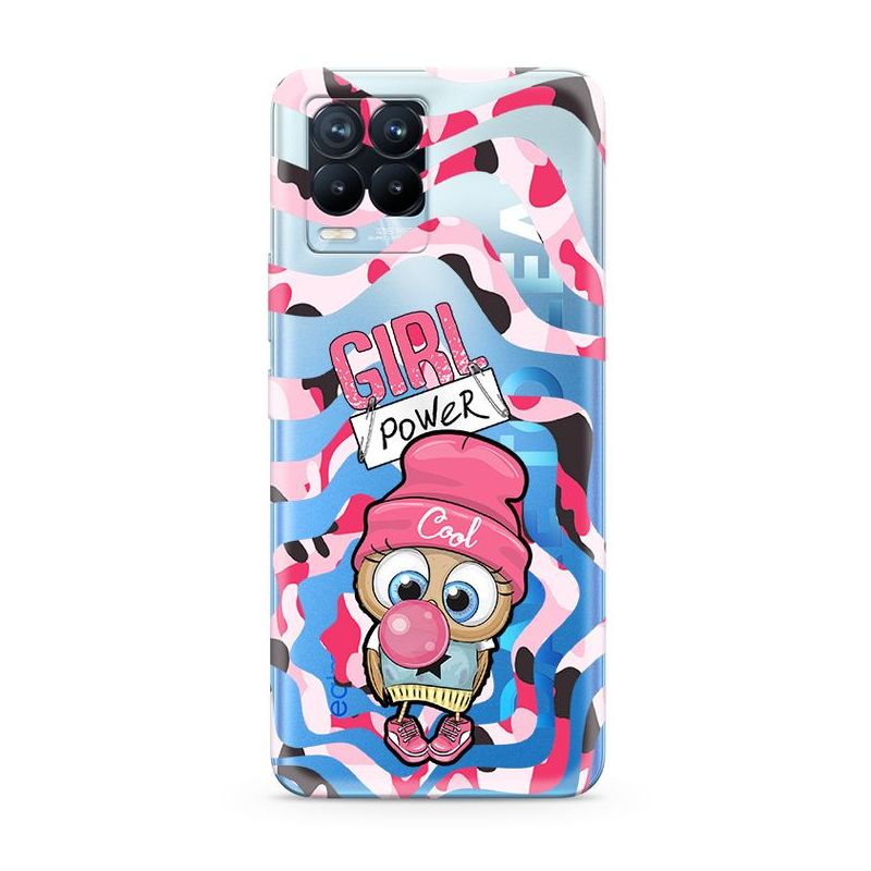 Futrola ULTRA TANKI PRINT CLEAR za Realme 8 4G /8 Pro ND0091