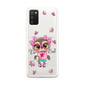 Futrola ULTRA TANKI PRINT CLEAR za Samsung A025F Galaxy A02s ND0087