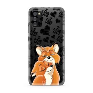 Futrola ULTRA TANKI PRINT CLEAR za Samsung A025G Galaxy A02s ND0085