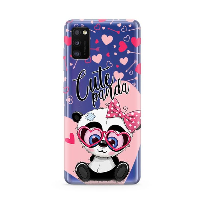 Futrola ULTRA TANKI PRINT CLEAR za Samsung A415F Galaxy A41 ND0090