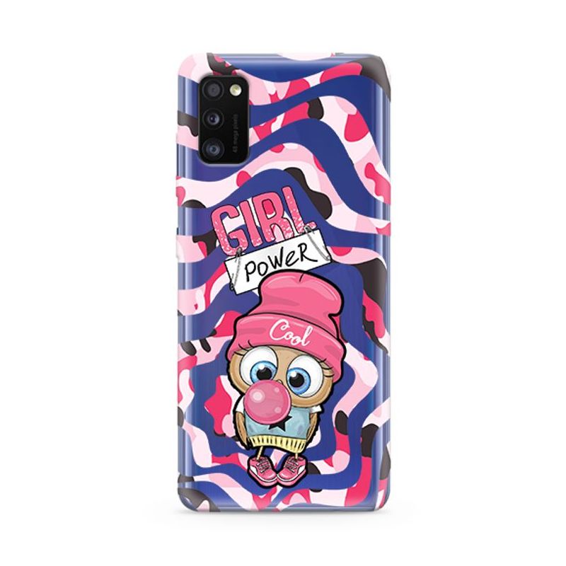 Futrola ULTRA TANKI PRINT CLEAR za Samsung A415F Galaxy A41 ND0091