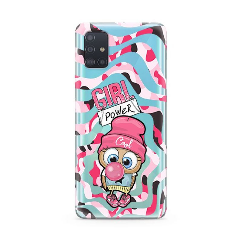Futrola ULTRA TANKI PRINT CLEAR za Samsung A715F Galaxy A71 ND0091