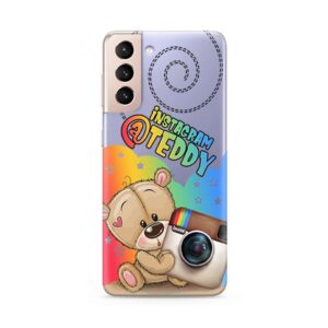 Futrola ULTRA TANKI PRINT CLEAR za Samsung G991B Galaxy S21 ND0083