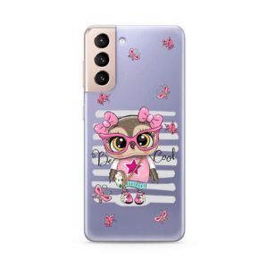 Futrola ULTRA TANKI PRINT CLEAR za Samsung G996B Galaxy S21 Plus ND0087