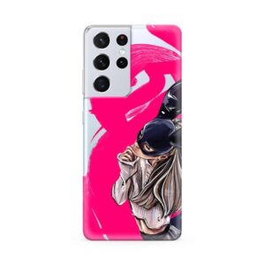 Futrola ULTRA TANKI PRINT CLEAR za Samsung G998B Galaxy S21 Ultra ND0097