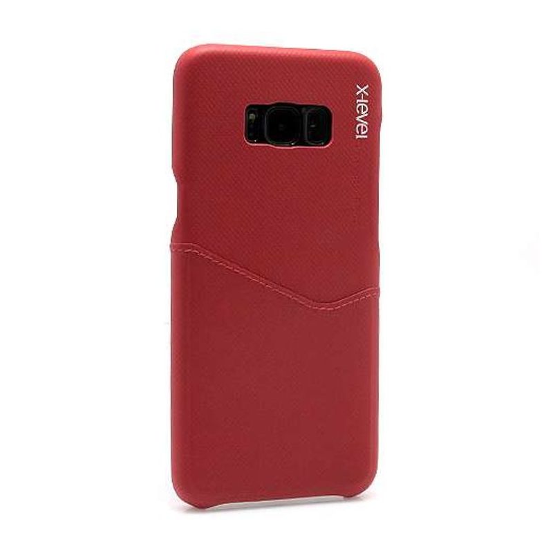 Futrola X-LEVEL Enjoy card za Samsung G955F Galaxy S8 Plus bordo