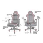 Gejmerska stolica GC-181 ALPHA crvena FANTECH - Slika 5