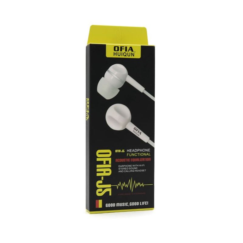 Handsfree slusalice OFIA J5 3.5mm crne