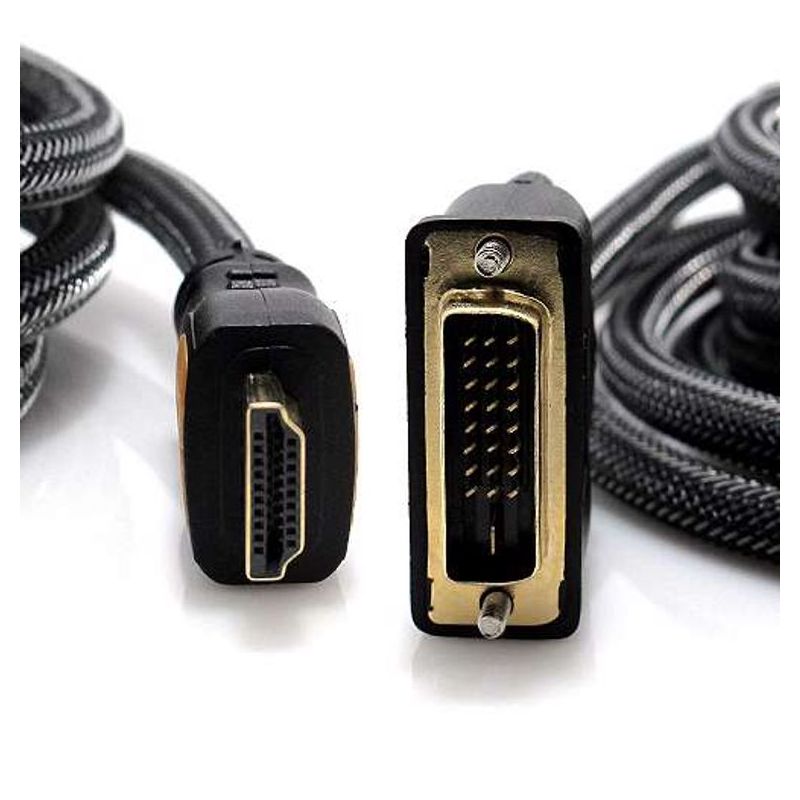 HDMI kabal na DVI-D 5m crni