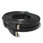 HDMI kabal na HDMI 10m FLAT crni