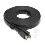 HDMI kabal na HDMI 15m FLAT crni