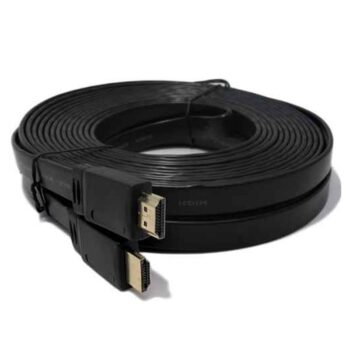 HDMI kabal na HDMI 20m FLAT crni