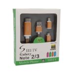 HDTV kabal S-M14 za Samsung S3/S4/NOTE2/NOTE3 (MHL to HDMI) zlatni - Slika 2