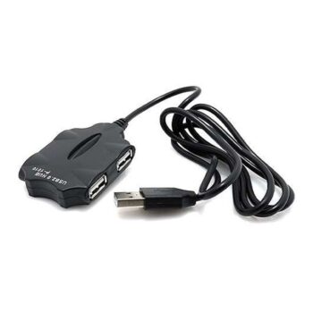 HUB USB 2.0 HI-Speed 4 porta P-1010 crni