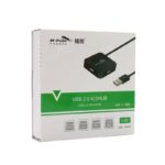 HUB USB 2.0 MH087 4 porta crni - Slika 3