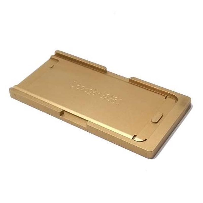 Kalup za lepljenje stakla ALUMINIUM za Samsung G928 Galaxy S6 Edge Plus sa gumenim dodatokm za laminaciju