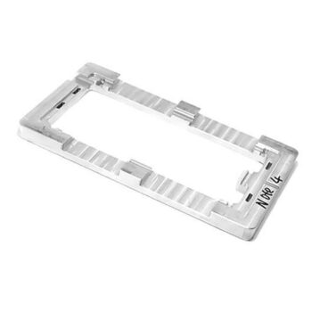 Kalup za lepljenje stakla ALUMINIUM za Samsung N910 Galaxy Note 4 front