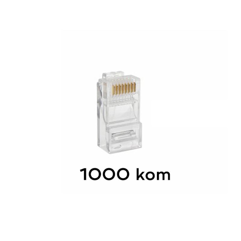 Konektor RJ45 CAT5 8P8C JWD-C13 1000 kom