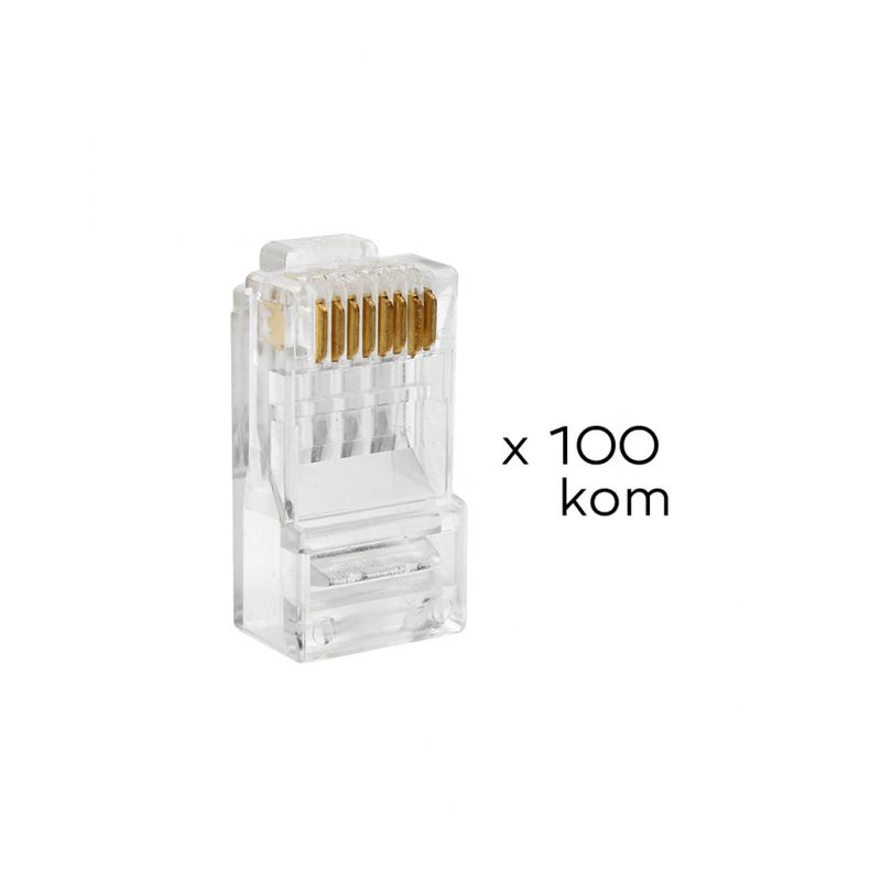 Konektor RJ45 CAT6 8P8C JWD-AD81 100 kom