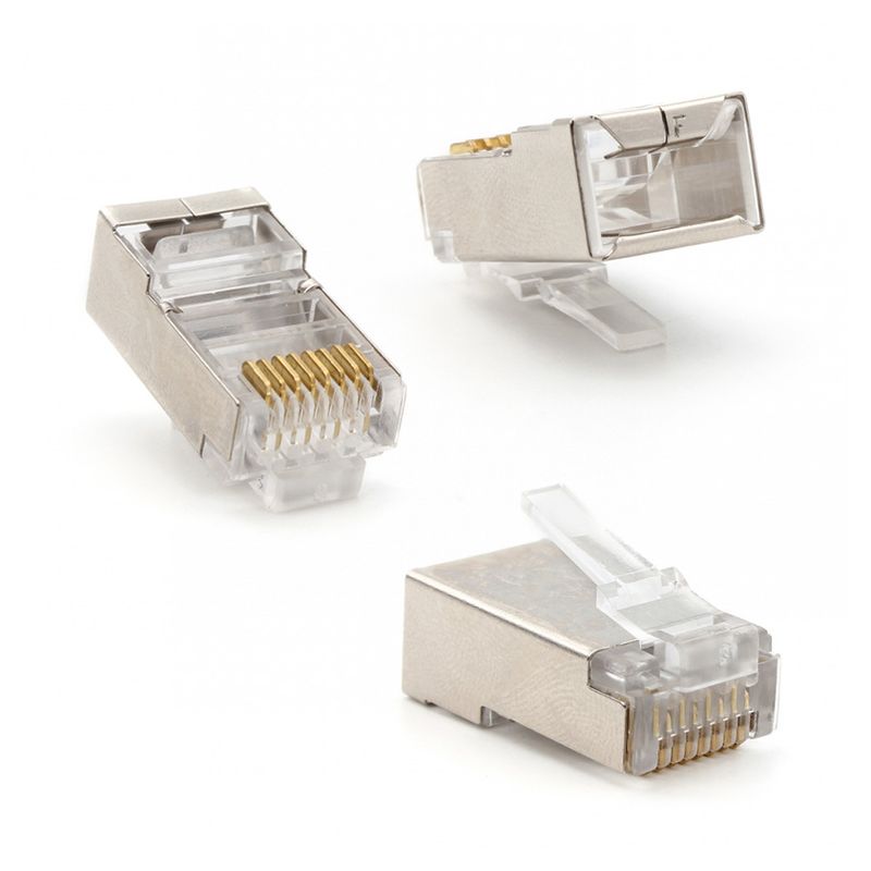 Konektor RJ45 metal CAT 6 8P8C JWD-AD82 100 kom