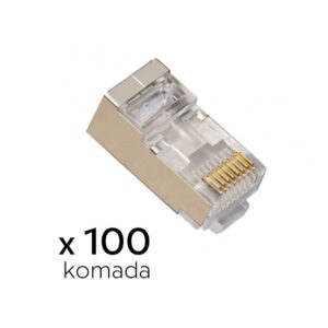Konektor RJ45 metal CAT 6 8P8C JWD-AD82 100 kom
