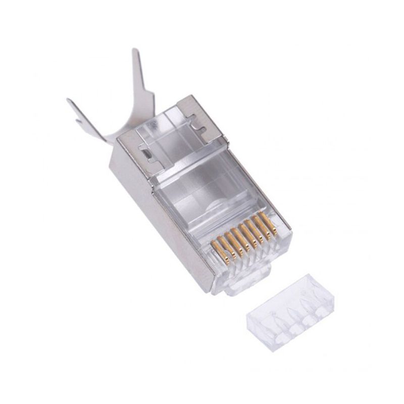 Konektor RJ45 metal CAT 7 10 kom