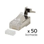 Konektor RJ45 metal CAT 7  50 kom