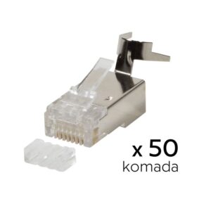 Konektor RJ45 metal CAT 7  50 kom