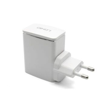 Kucni punjac LDNIO A1301Q USB 5V/3A FAST QC 3.0 za Iphone lightning beli