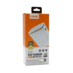 Kucni punjac LDNIO A1301Q USB 5V/3A FAST QC 3.0 za Iphone lightning beli - Slika 5