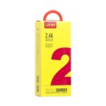 Kucni punjac LDNIO A2203 2xUSB 5V/2.4A za Iphone lightning beli - Slika 4