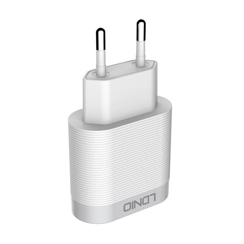 Kucni punjac LDNIO A303Q USB 5V/3A FAST QC 3.0 za Iphone lightning beli