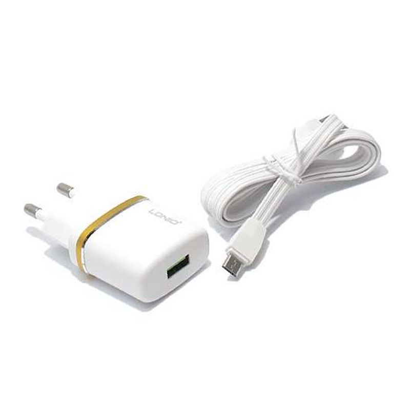 Kucni punjac LDNIO DL-AC50 USB 5V/1A microUSB beli
