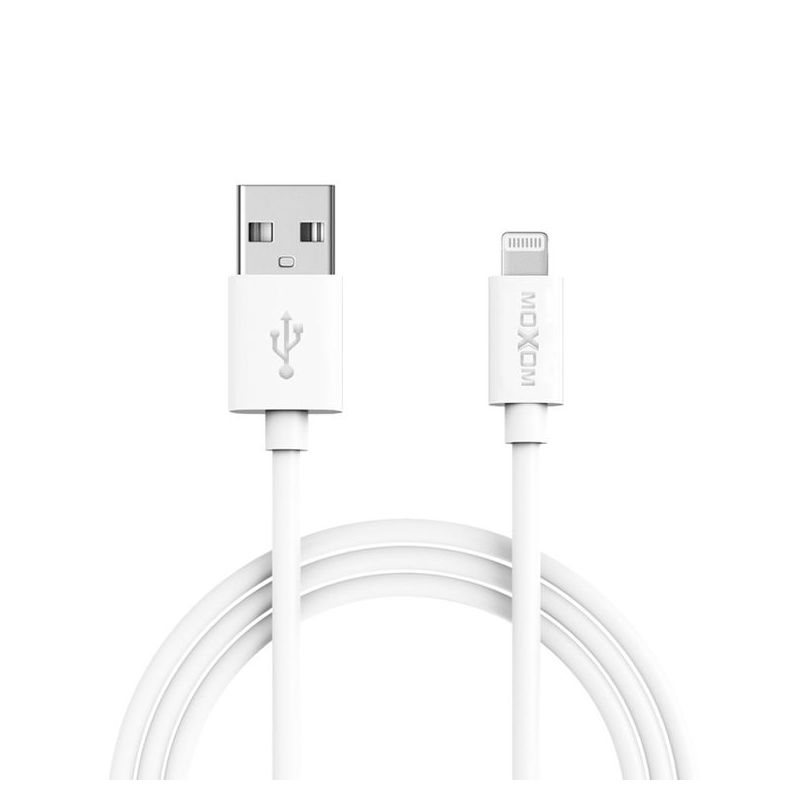 Kucni punjac Moxom MX-HC118 1A Lightning beli