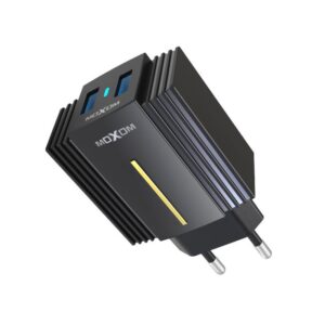 Kucni punjac Moxom MX-HC12 QC 3.0 Fast  type C crni