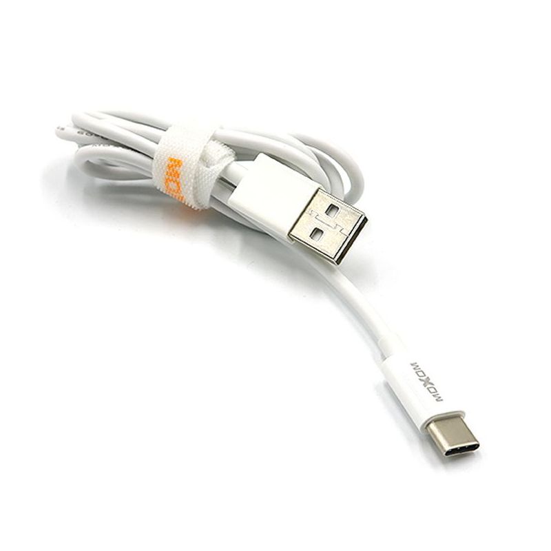 Kucni punjac Moxom MX-HC20 2xUSB 5V/2.4A Type C beli