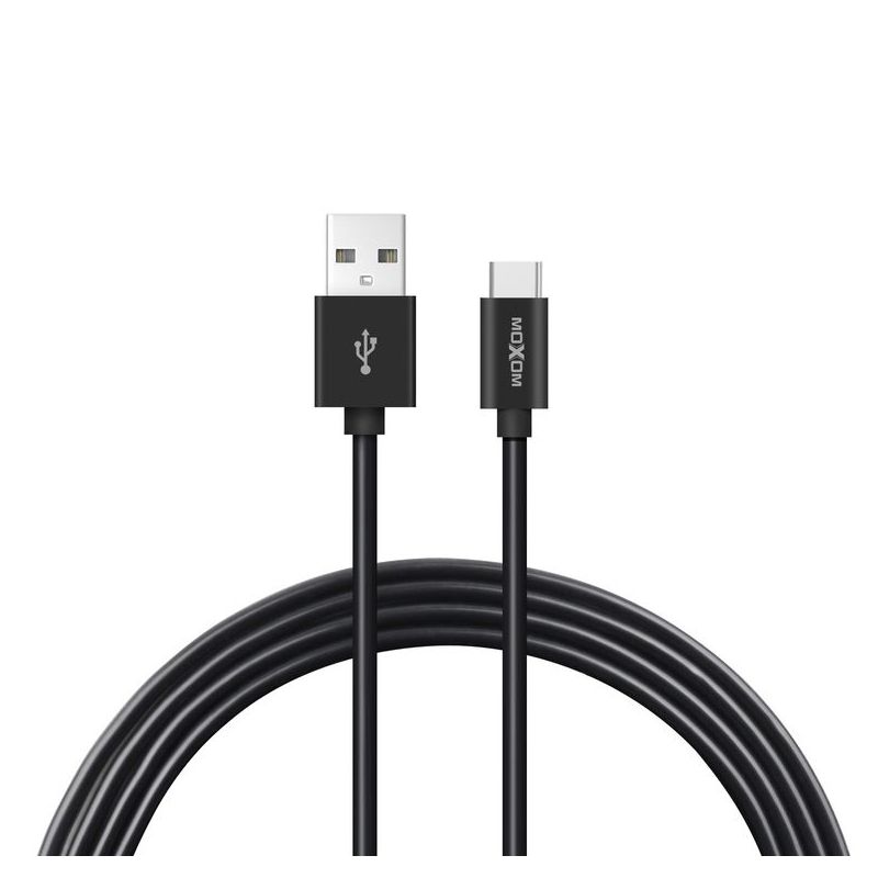 Kucni punjac Moxom MX-HC20 2xUSB 5V/2.4A Type C crni